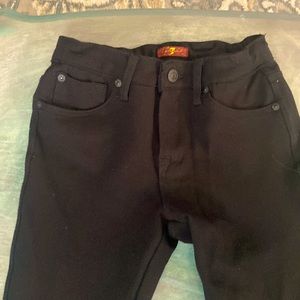 For all mankind 7 - black - pants - size 12